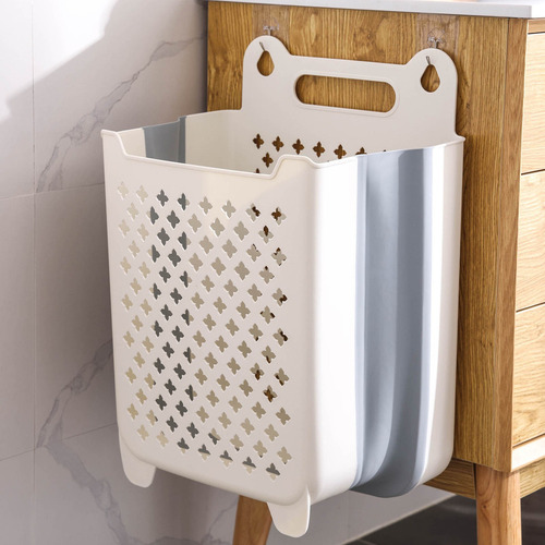 Hh Cesta De Almacenamiento De Ropa Sucia Plegable Para Baño