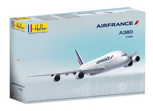 Airbus A-380 Airfrance 1/125 - Kit De Montar Heller 80436