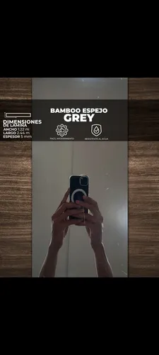 Laminas Bamboo Tipo Espejo
