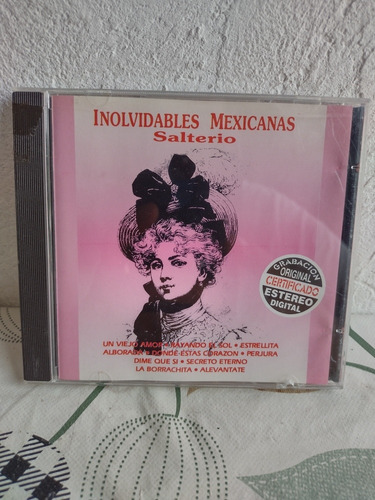 Inolvidables Mexicanas Salterio Disco De Música Cd