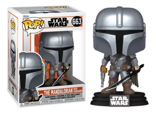 The Mandalorian With Darksaber #663 Star Wars Funko Pop!