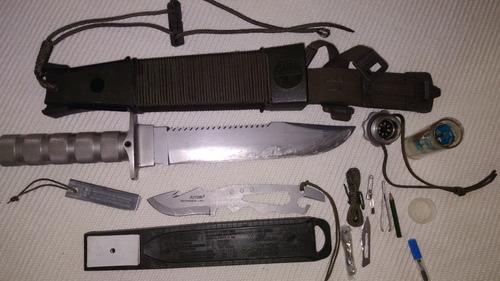 Cuchillo De Supervivencia Aitor Jungle Kin 1 Completo Ete (Usado)