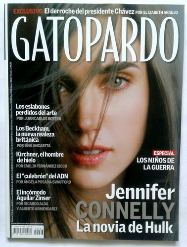 Gatopardo Jennifer Chavez Zinser Beckham Adn Jorge Ramos