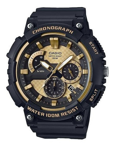 Reloj Casio Para Caballero Cronómetro Mcw-200h-9avcf