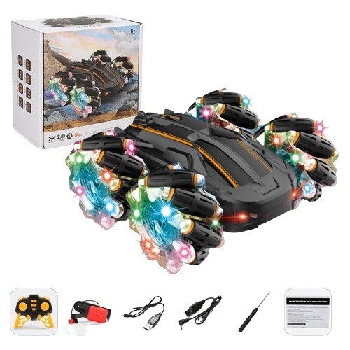 Gesto Rc Drift Racing Car Stunt Luces Recargable Buggy