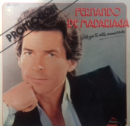 Fernando De Madariaga Dile Que Tu Estas Enamorada Vinilo Pvl