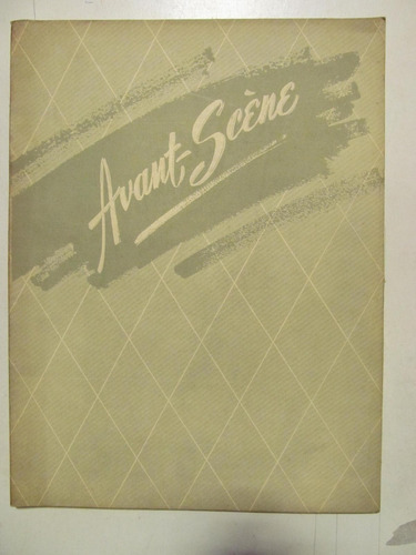 Revista Avant Scène. Año 1 No. 2. Dic 1950