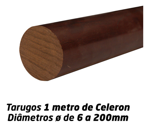 Tarugo Celeron Buchas Malha Fina 35x1000mm Ideal Engrenagens