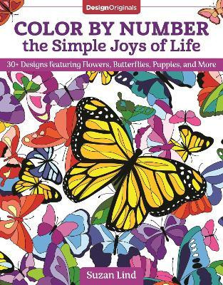 Libro Color By Number The Simple Joys Of Life : 30+ Desig...