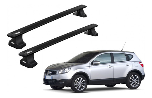 Barras Thule Nissan Qashqai 07-13 Tn / Wingbar Black