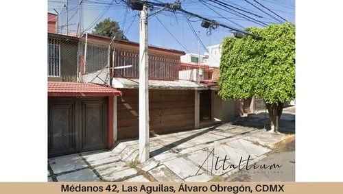 Casa En Venta Medanos 42, Las Aguilas, Álvaro Obregón, Cdmx. Vg5-za