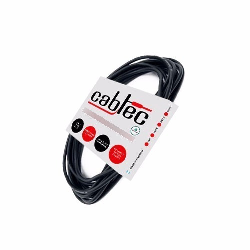 Cable Plug Plug Ts De Audio Cabtec Neutrik Rean 25cm