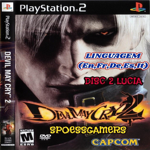 Devil May Cry 2 Ps2 ( Disc 2 Lucia ) Patch .