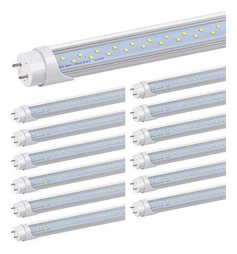 Focos Led - Kihung 4ft Led Tube Light Bulbs T8 T12, 24w 6000