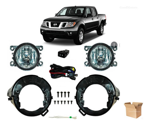 Kit Neblineros Nissan Navara 2007/2014 D40