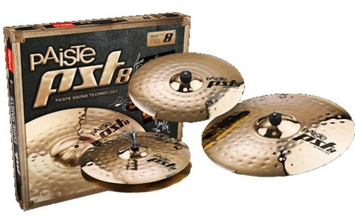 Paiste Pst8 Reflector Set 14/16/20 Rock Set Con Garantia