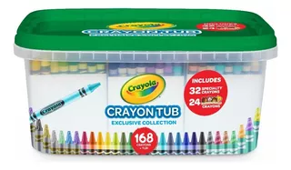 Crayones Crayola Con Estuche 168 Pzas Colors Of The World