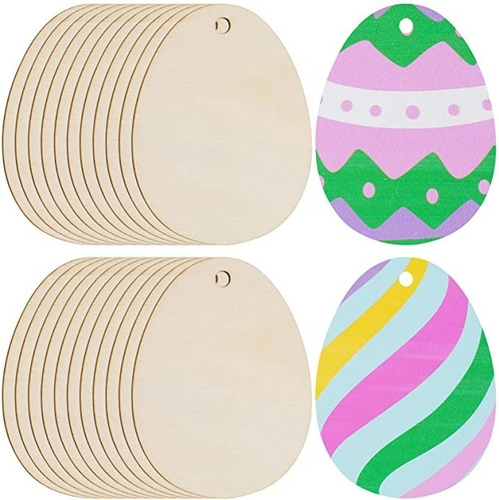 50 Huevos De Pascuas Para Pintar- Fibrofacil -pascuas