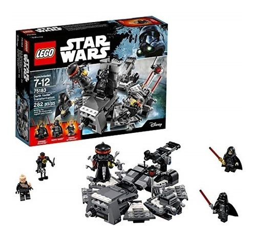 Muñeco Lego Star Wars Darth Vader Transformación