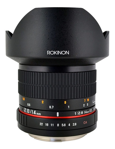 Lente Fija Ultra Ancha Rokinon Fe14m-p 14mm F2.8 Para Pen...