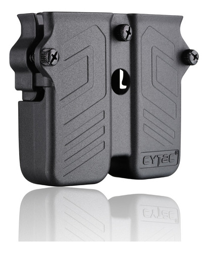 Portaproveedor Doble Universal Polímero Cytac Ajustable 9mm