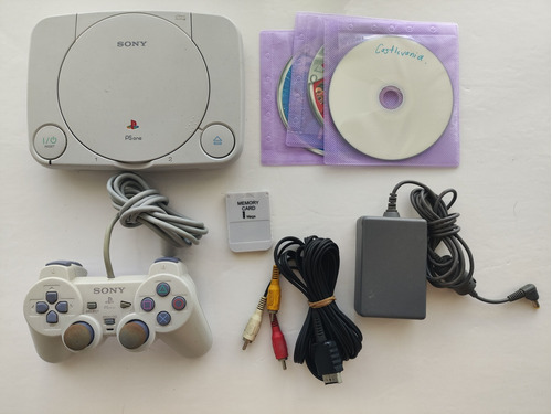 Sony Playstation Psone + 1 Control Original + Memoria + 5cds