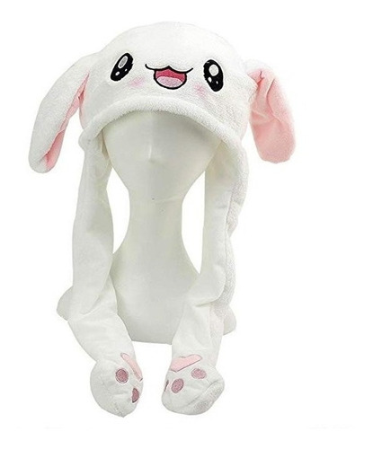 Imagen 2 de 4 de Peluche Gorro Conejo Mueve Orejas Ar1 301 Ellobo
