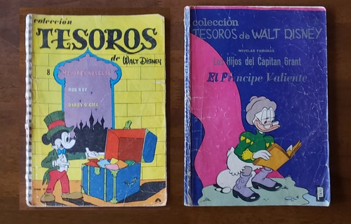 Lote De 2 Comics Tesoros De Walt Disney