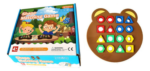 W Rompecabezas Bear Geometry, Juego De Un Solo Bloque,
