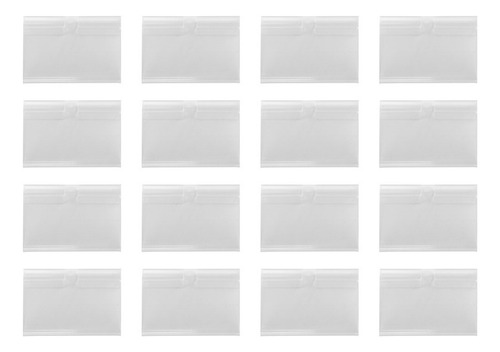100 Soportes De Etiquetas De Plástico Transparente Para Esta