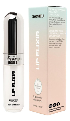 Brilho Labial Sacheu Lip Elixir Nutritivo E Hidratante Clear