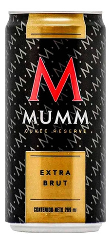 Espumante Mumm Extra Brut Lata 269ml - Gobar