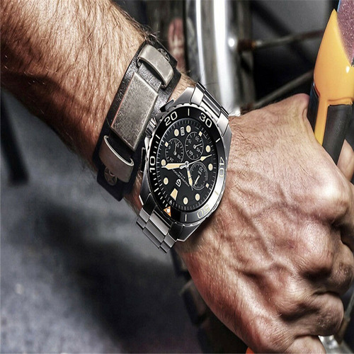 Relógio Pulseira De Aço Cronógrafo Pagani Design Pd- 2773