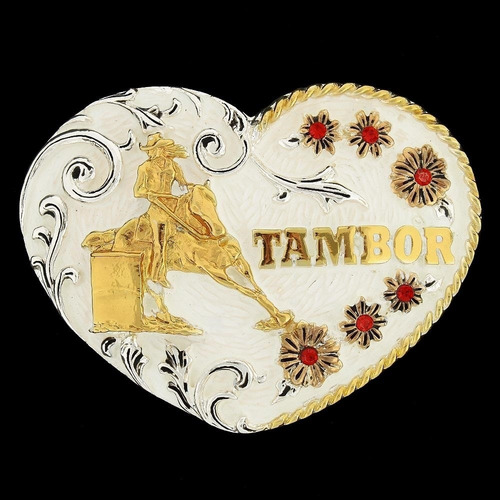Imagem 1 de 1 de Fivela Master Premium Tambor Com Strass