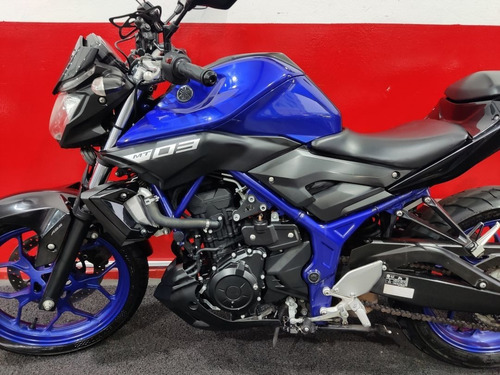 Yamaha Mt03 Mt 03 Mt-03 Abs 2020 Azul