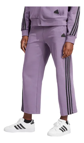 Pants adidas Casual Future Icons 3 Stripes Mujer Morado