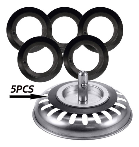 3 Conjunto De Tapones Para Fregadero De Cocina Junta Plana