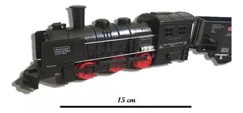 Locomotiva Real Train 13 Peças - Zp00169 - Zoop Toys