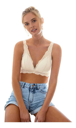 Sostén 091012 Bralette Crema