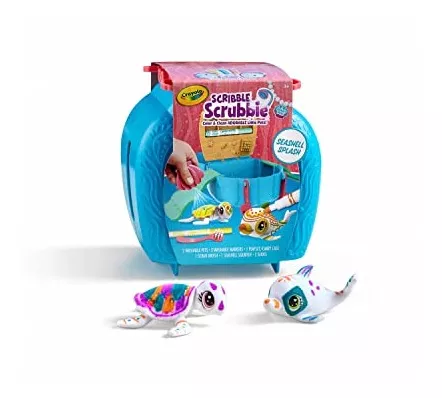 Crayola Scribble Scrubbie Pets, Ocean Animals Playset