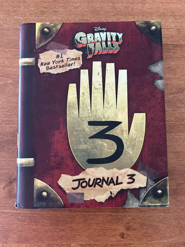 Libro Gravity Falls Journal 3 - Tapa Dura Inglés