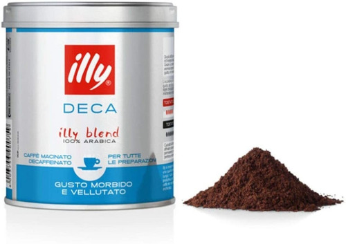 Café Em Pó Expresso Descafeinado Illy 125g