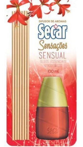 Difusor De Aroma Secar 100ml Sensual Afrodisíaco