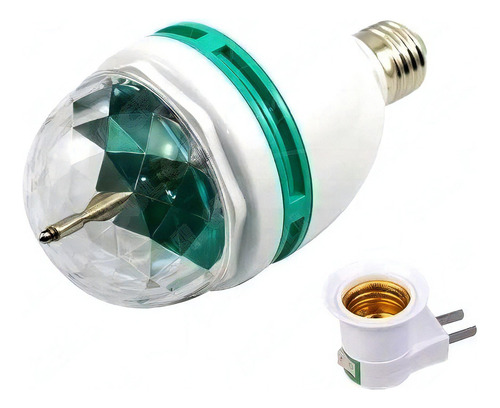 Lámpara LED giratoria de colores Maluca Fest Ball