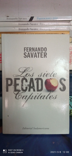 Libro Los Siete Pecados Capitales. Fernando Savater