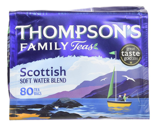 Thompson's Scottish Blend Tea (80 Bolsitas De Té)