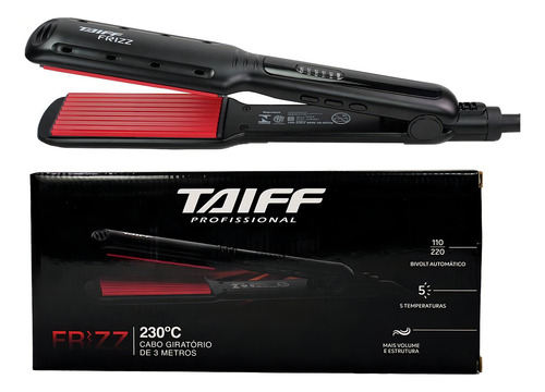 Chapinha Frizz Taiff Cabelo Ondulado E Com Vol 230ºc Bivolt