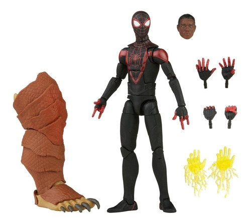 Marvel Legends Spiderman Miles Morales Figura Hasbro Nueva