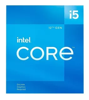 Procesador Intel Core i5-12400F BX8071512400F de 6 núcleos y 4.4GHz de frecuencia
