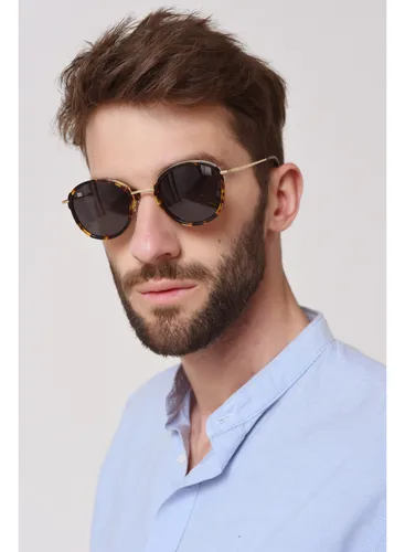 Lentes De Sol Belvedere Marron York Eyewear Yk1276sc249